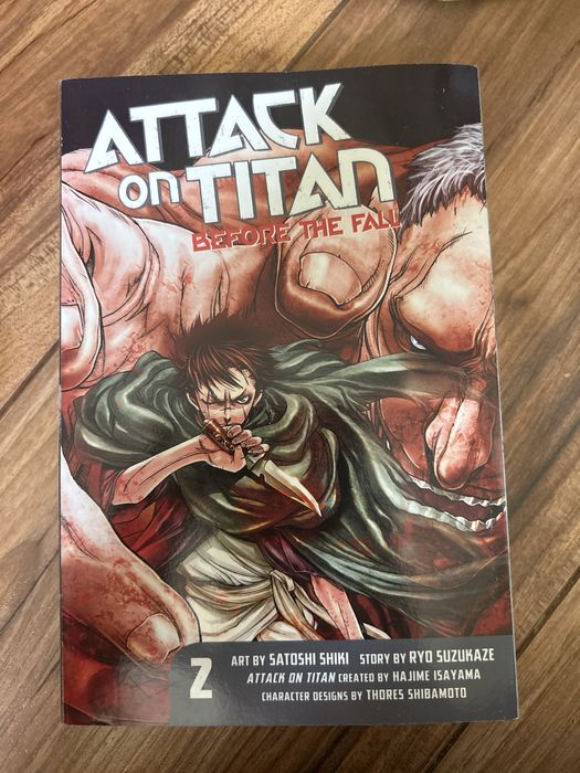 Manga attack on titan before the fall
