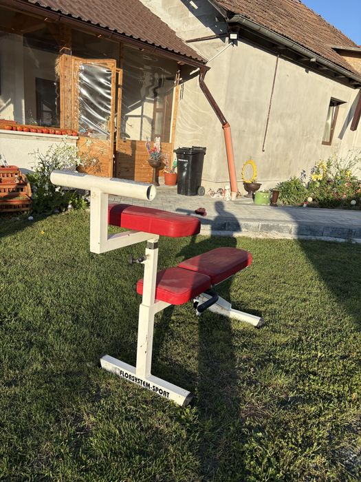 Bancă profesională pentru abdomene (Sit-Up Bench) reglabilă – fitness