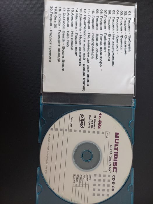 Дискове с музика..