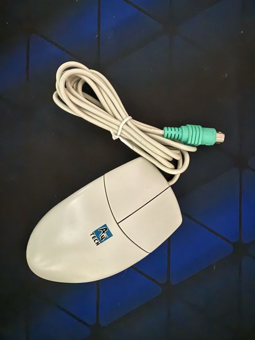 Mouse bila A4Tech OK-720 2 butoane PS/2 - Retro / Vintage