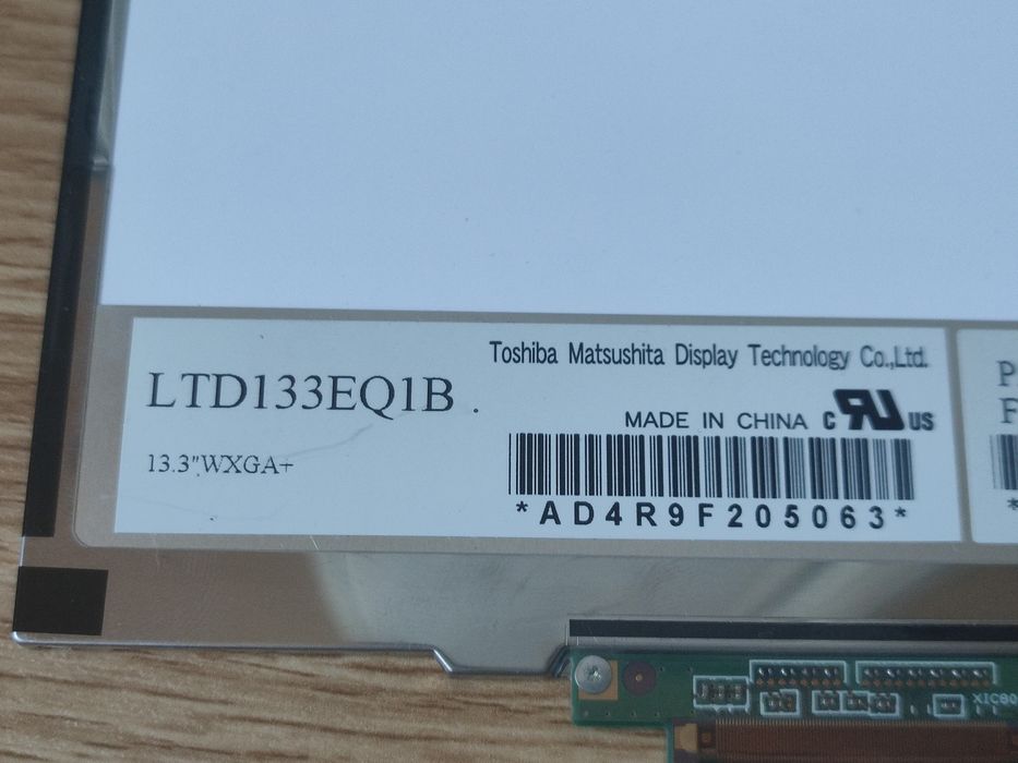 Display 13,3 Led Slim 40pini - Lenovo X301 x300 - LTD133EQ1B - 1440/900