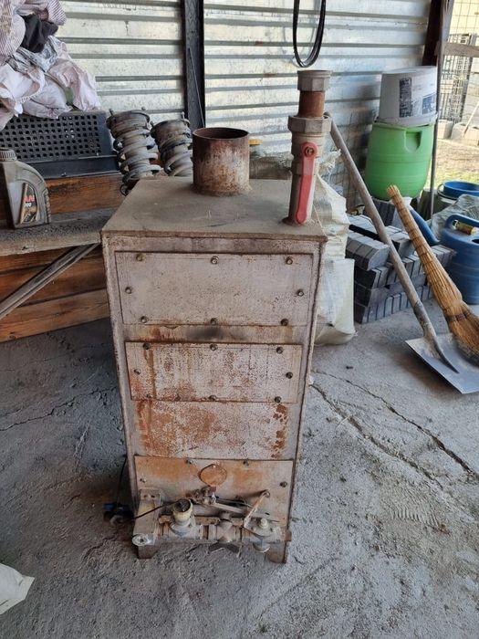 Печка напольная газовая