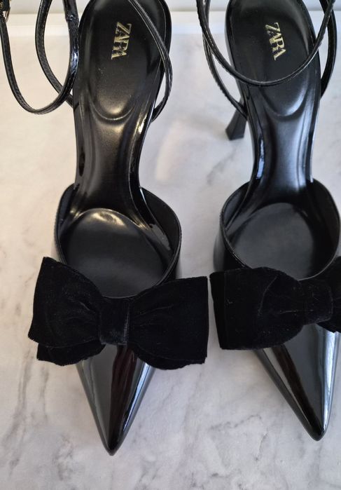 Обувки с панделки "ZARA"