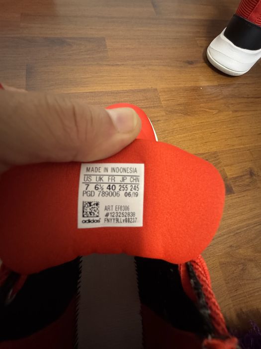 Adidas baschet Ownthegame rosu