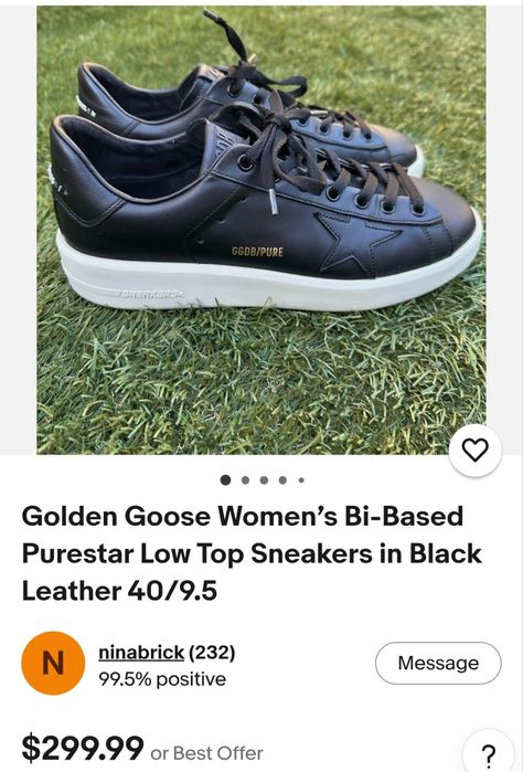 Golden goose womens bi based кроссовка оригинал Италия