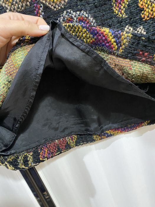 Жакардова мини пола Love Moschino от памучна смес