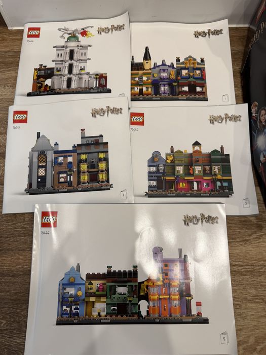 Lego 76444 Harry Potter Magazinele de pe Diagon Alley