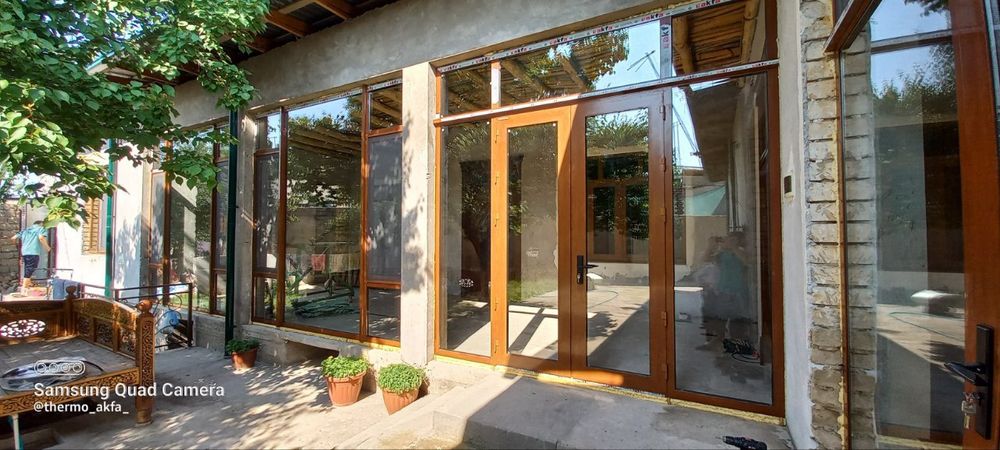 AKFA окна и двери раздвижные раскладной вароти