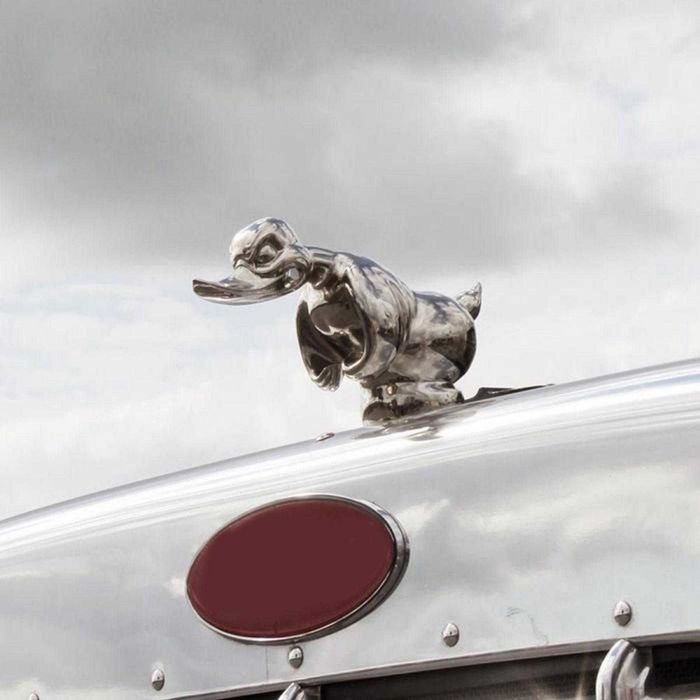 Украса за кола 1 бр. Сърдита патица Орнамент за капак на капака