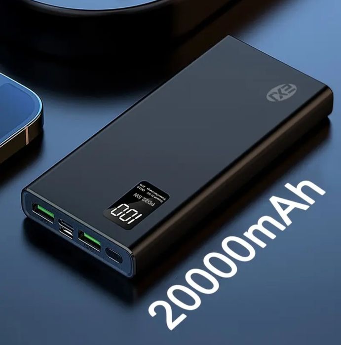 Новый power bank 20000 mah