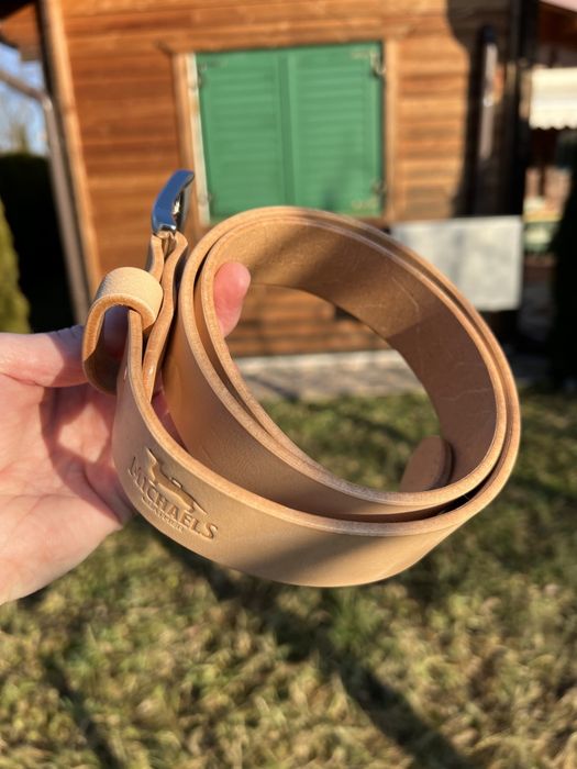Curea handmade din piele naturala