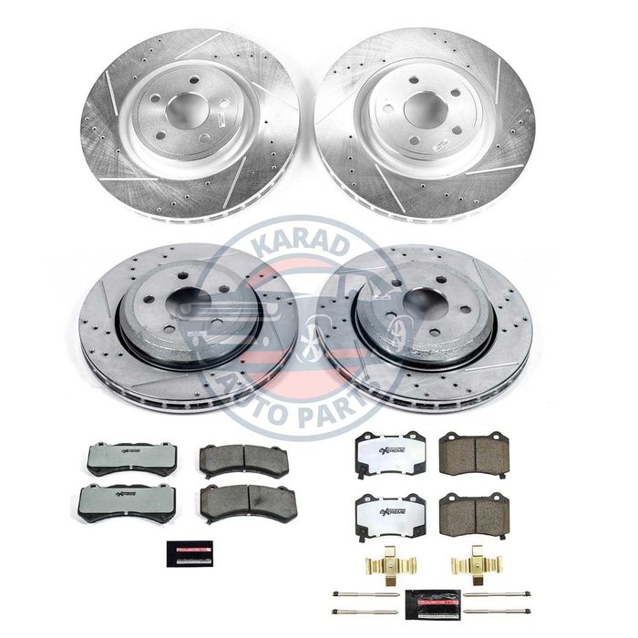 Спирачен Кит PowerStop за 6.4 SRT Grand Cherokee WK2 / Durango WD