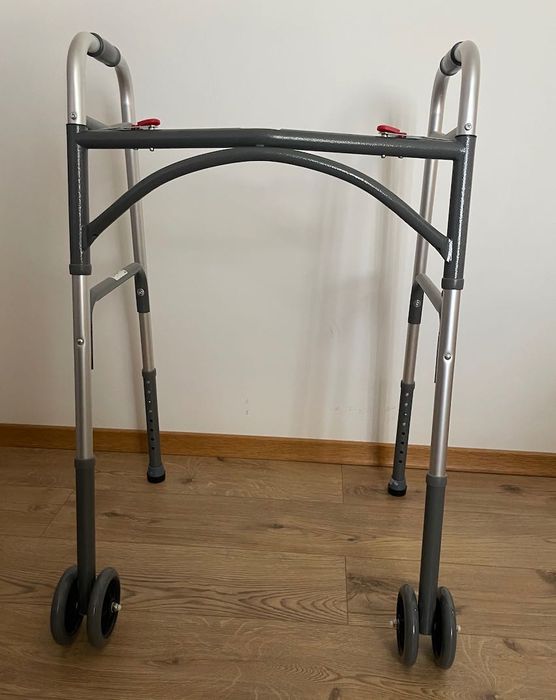Cadru de mers EMPRIA - XXL, pliabil, rezistent/usor, din aluminiu