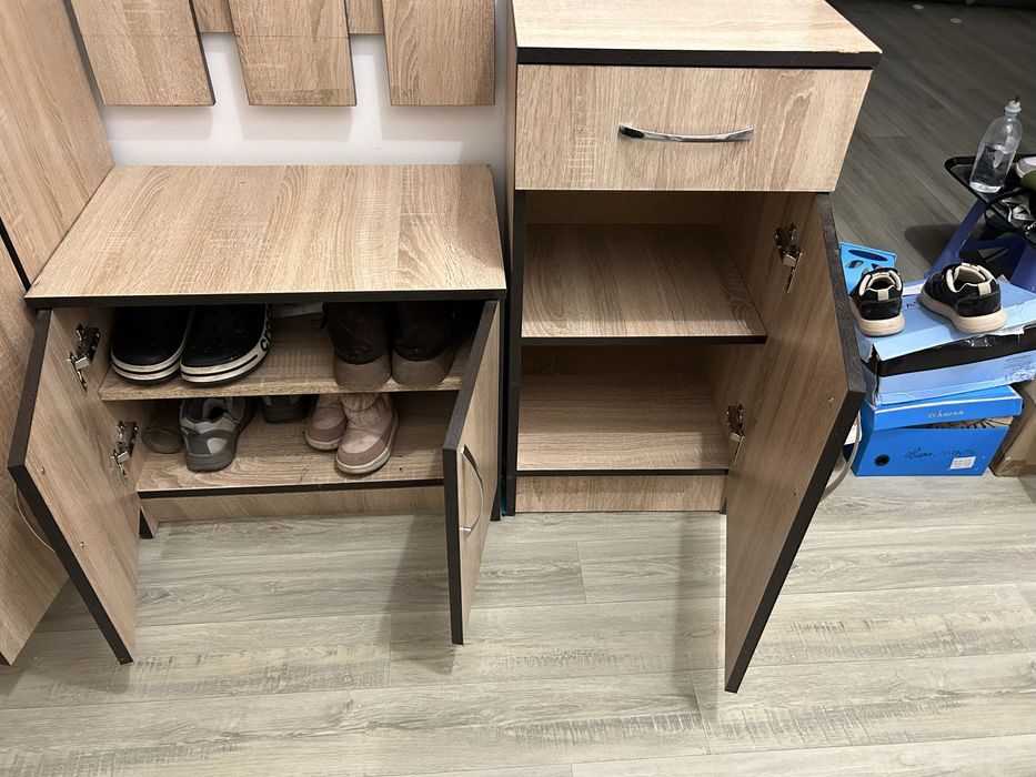 шкаф вешалка зеркало