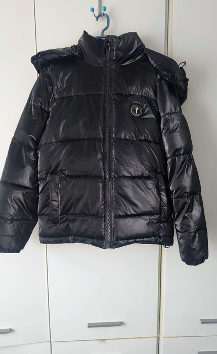 Trapstar puffer jacket lucioasă