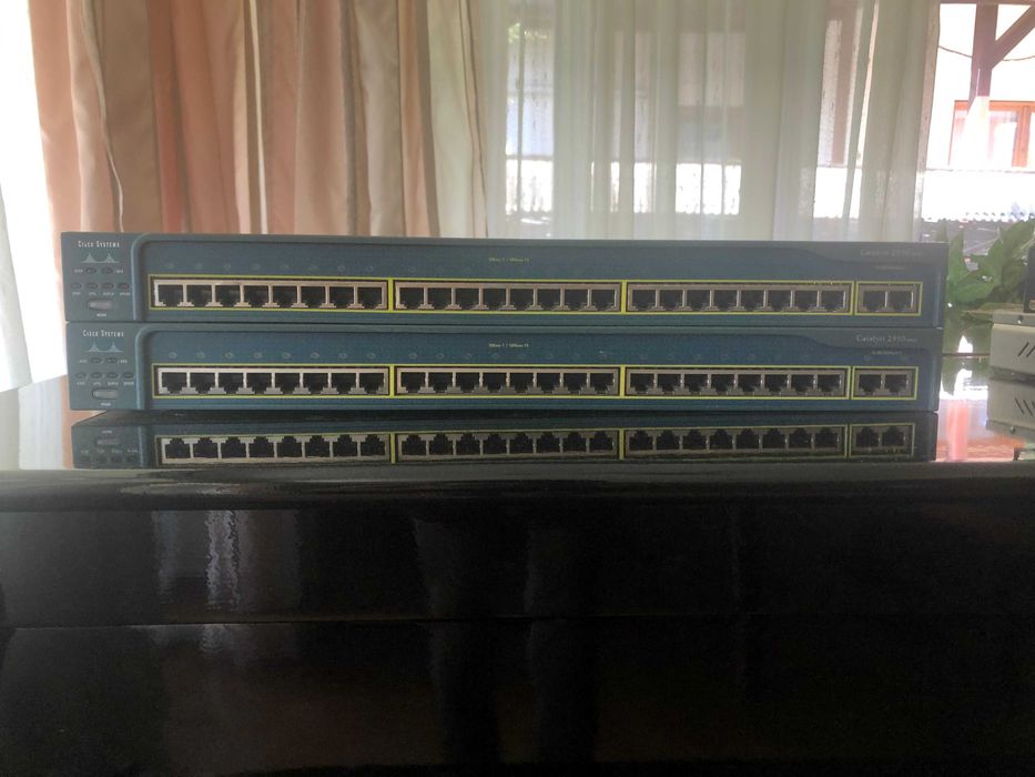 Pachet echipamente rețea: Cisco,Telco, SFP-uri, transmițător optic