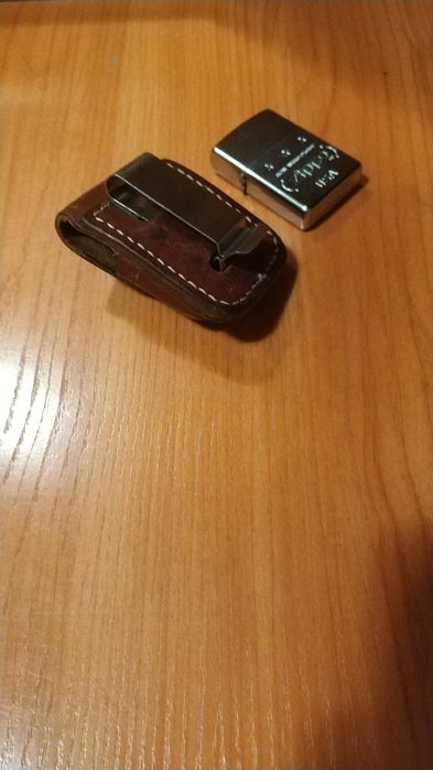 Zippo с чехлом .