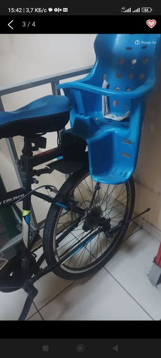 Детское велосидушка на багажник