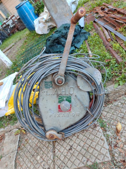 Лебедка антика ръчна