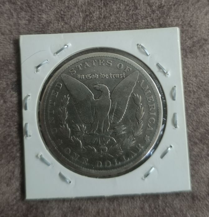 Монета США серебро морган