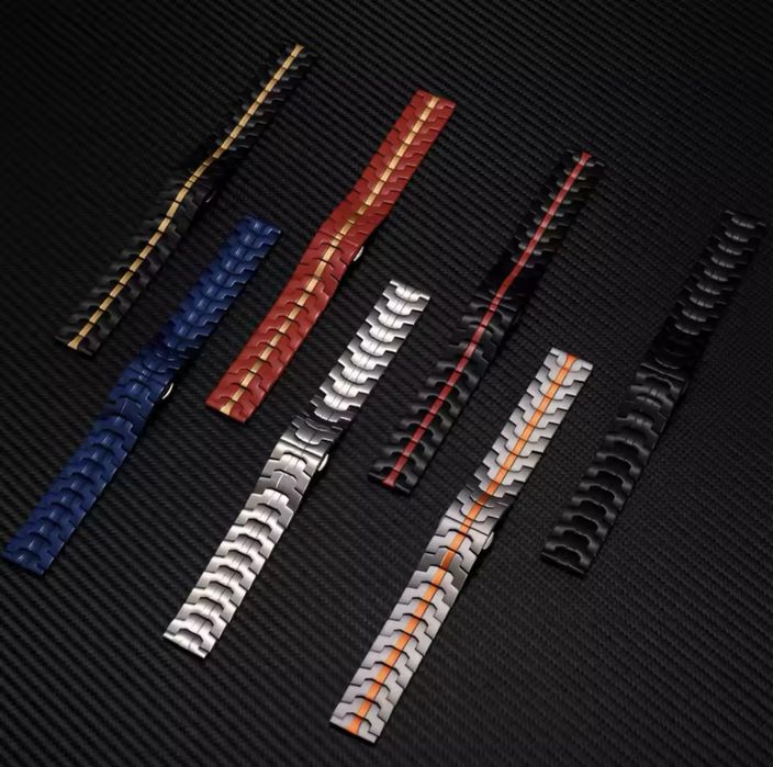 Kаишки от НЕРЪЖДАЕМА СТОМАНА за Samsung/Huawei/Garmin/Amazfit