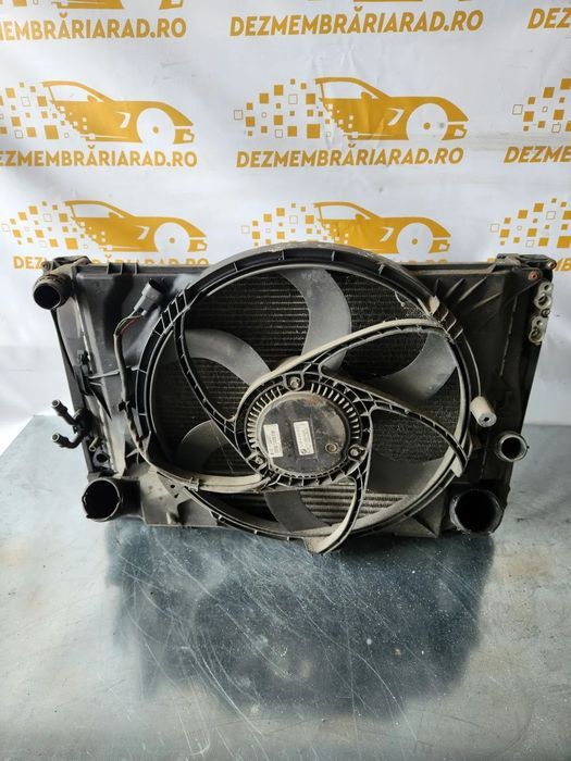 Grup Radiatoare Radiator Apa Clima Intercooler Termocupla Electroventilator Bmw E90 E91 E92 E93 Mot