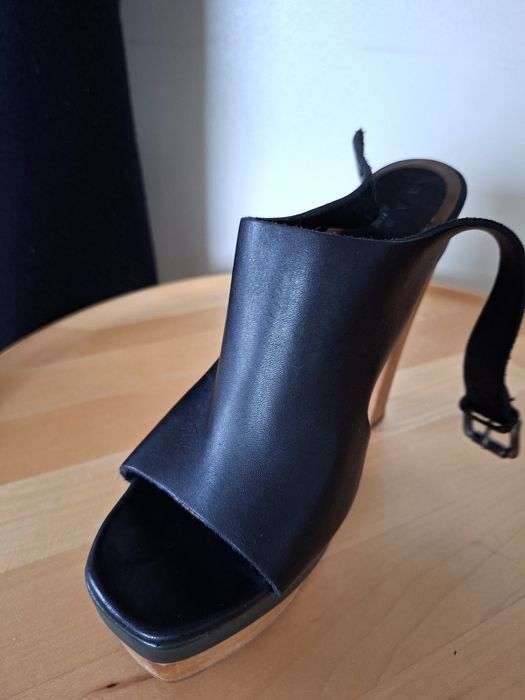 Marni X H&M - Sandale înalte din piele naturala cu platforma