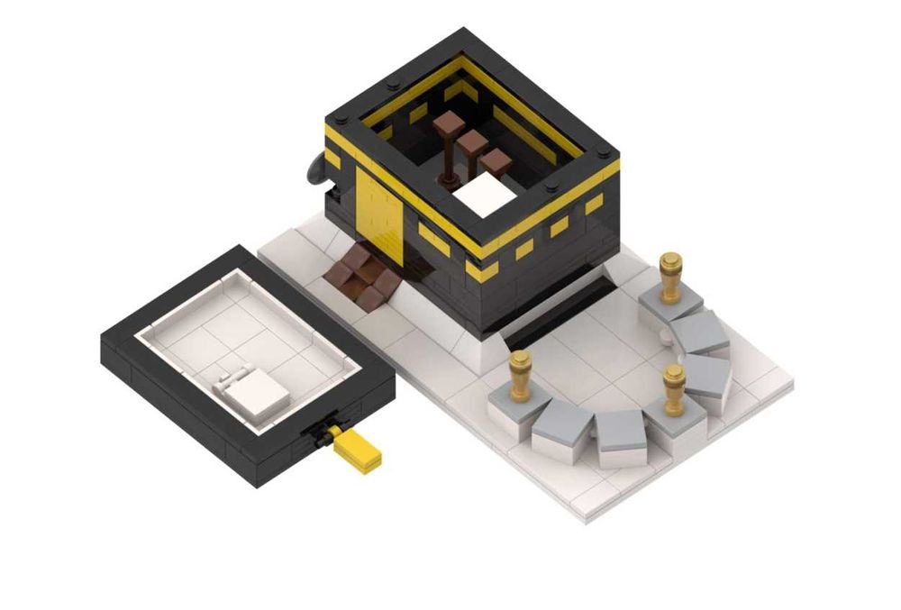 Lego Лего модель Каабы. 325 штук. возрость 4 лет Доставка бесплатно