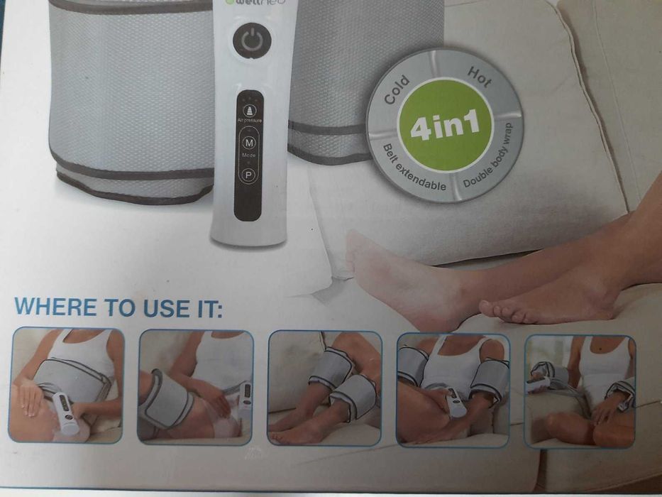 Масажор за крака, ръце , тяло WELLNEO AIR PRESSURE MASSAGER-4 в 1