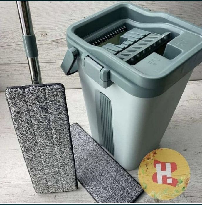 НОВИНКА Швабра ЛЕНТЯЙКА с Отжимом ,