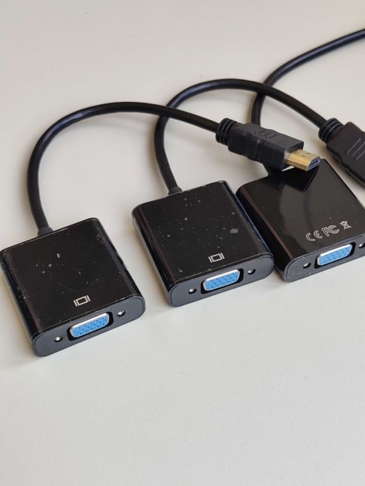 Кабели cable переходники адаптеры  adapter HDMI, DVI, VGA, DisplayPort