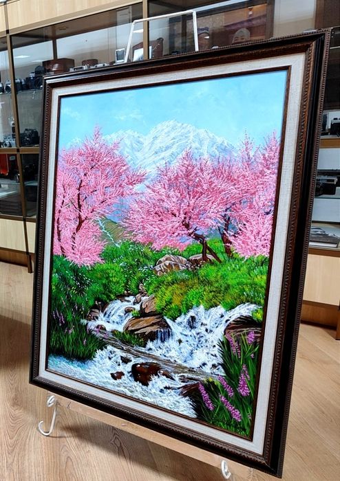 картина тоғда Бахор 100х70