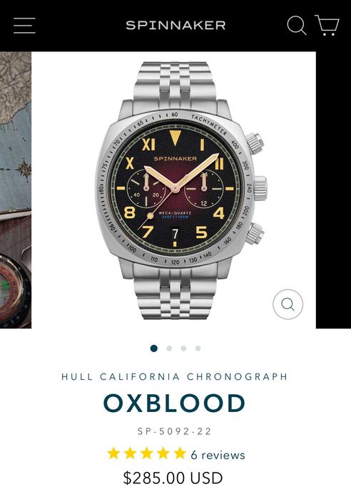 Эту модель Spinnaker  в сети называют доступными Panerai