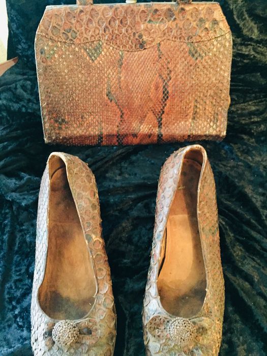 POSETE vintige originala piele sarpe si piton