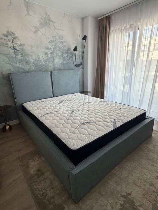 Pat nou 160 cm cu saltea insclusa si somiera