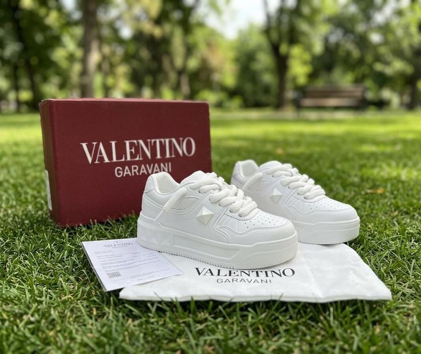 Adidasi Valentino Garavani Alb - Produs Full Box