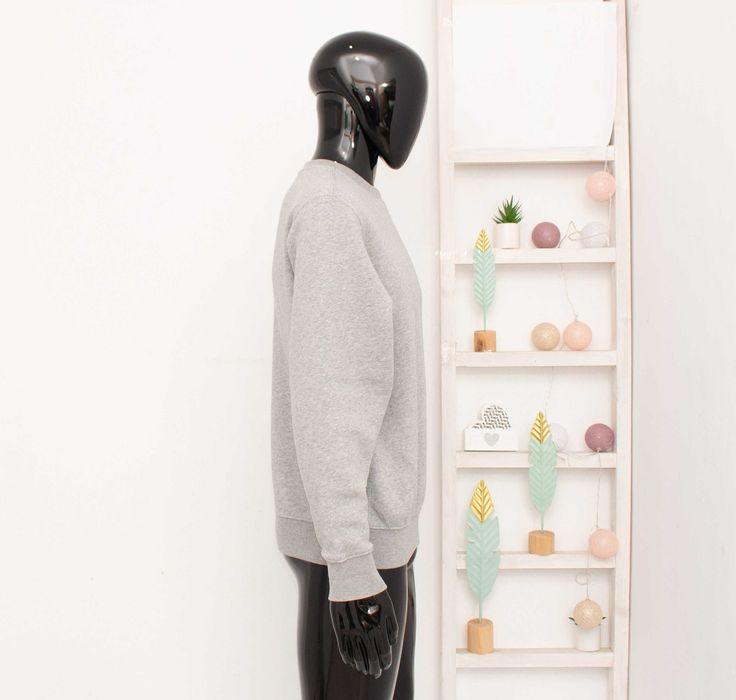 Nike оригинален мъжки пуловер сив суичър овърсайз S