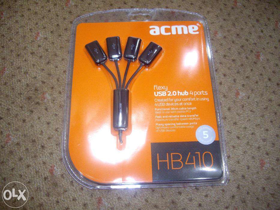 USB HUB 4-port USB 2.0 Acme HB410