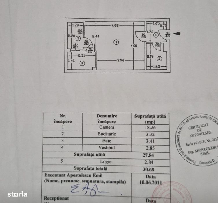 Garsonieră Drumul Taberei– Favorit metrou 5 minute mobilată utilată
