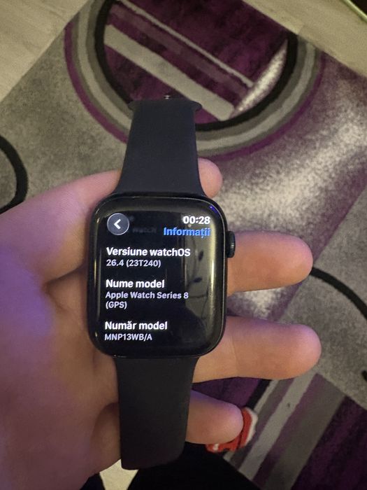 Vand apple watch seria 8, GPS+Cellular