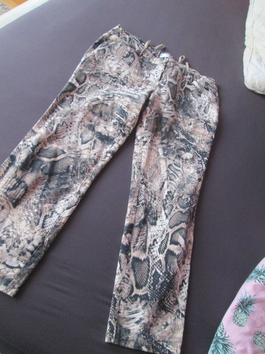 pantaloni animal print dame 44