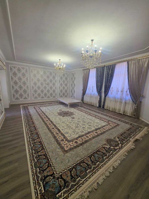 Евродом в Элитной махалле, Кибрай, 6-соток, 2 уровня, 450 м2, 7 комнат