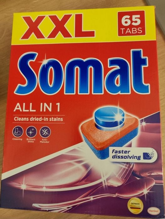 Somat all in 1 pastile pentru mașina de spălat vase