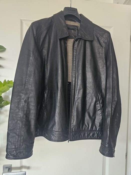 Jacheta geaca piele Calvin Klein barbati M