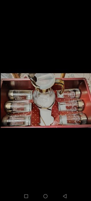 Продам графин с фужерами, Новый