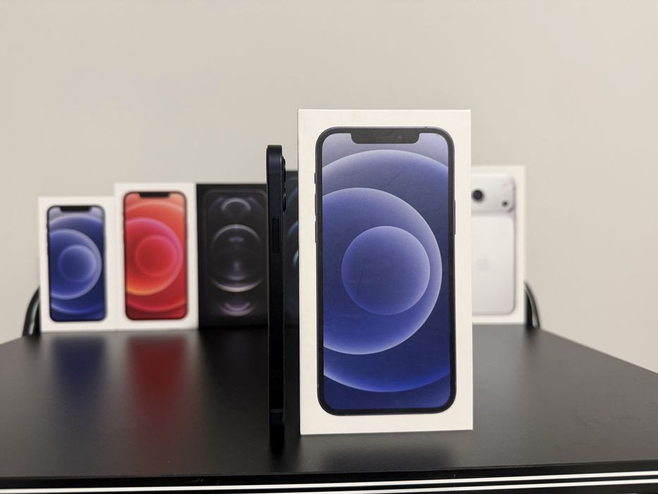 iPhone 12, 64GB, negru, neverlock, stare impecabilă