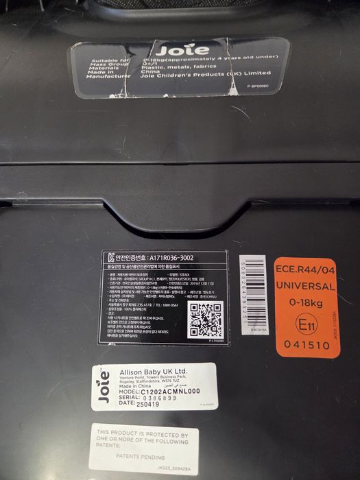 Автокресло Joie Steadi