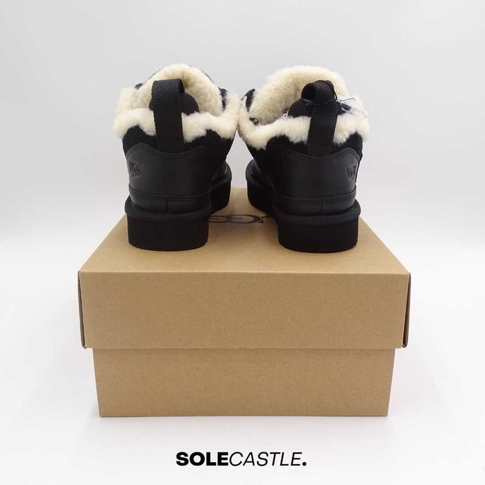 Ghete UGG Lowmel 'Black Leather'