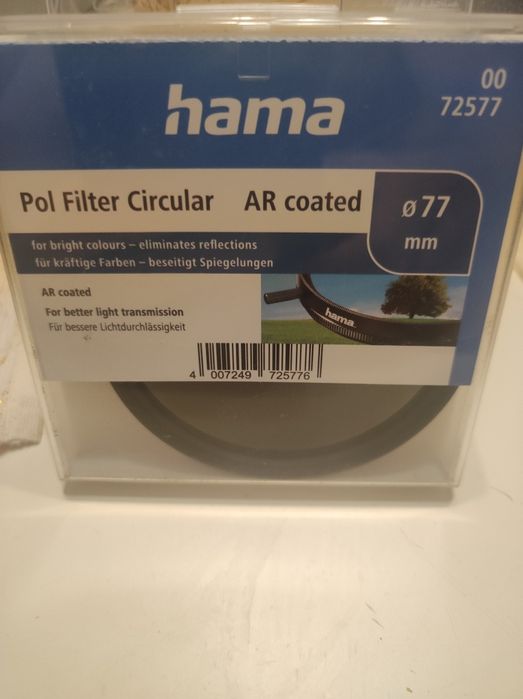 Filtru polarizare Hama 77 mm