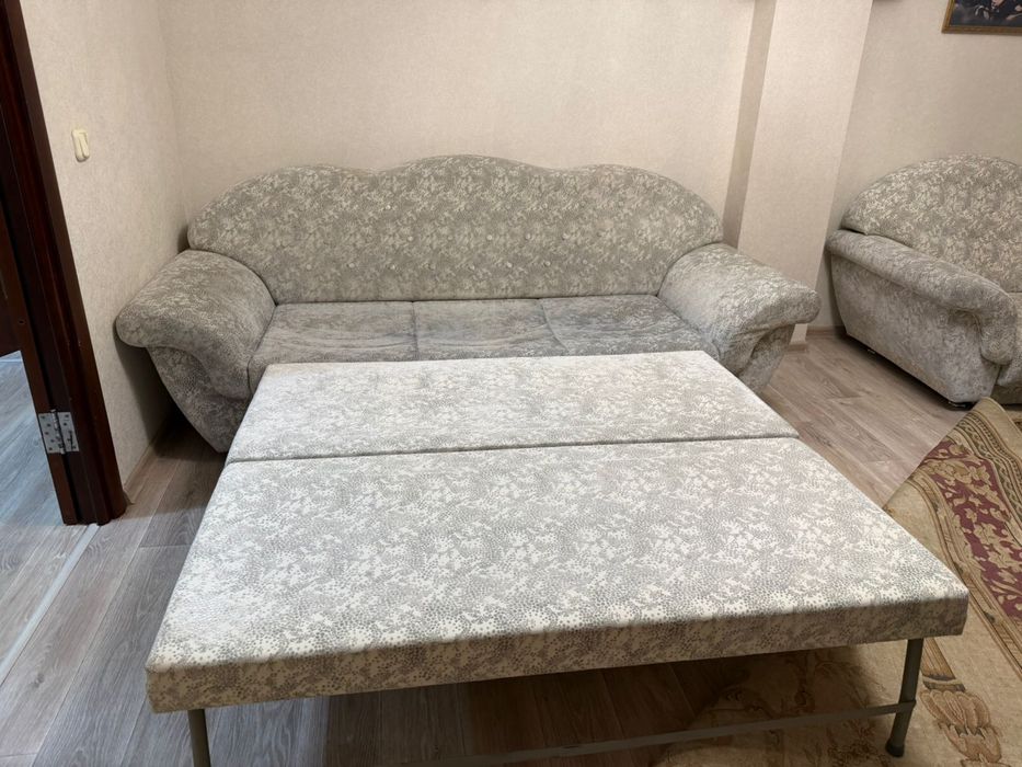 Раскладной диван+2 кресла В ПОДАРОК